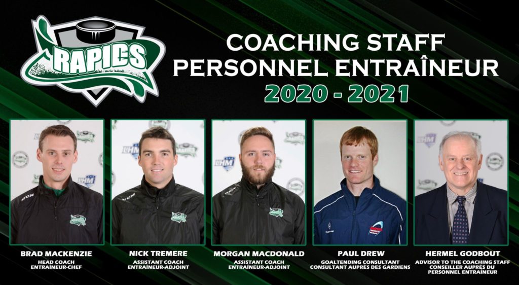 Grand Falls Rapids 20202021 Coaching staff! Grand Falls Rapids